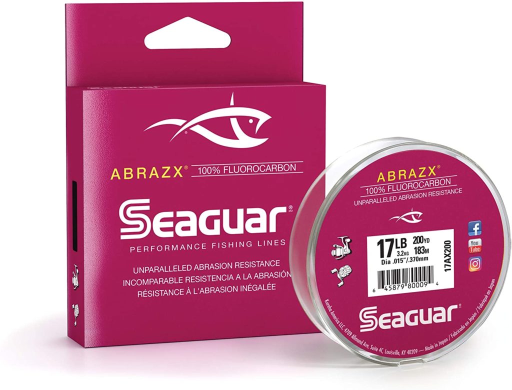 Seaguar Abrazx 100% Fluorocarbon fishing line