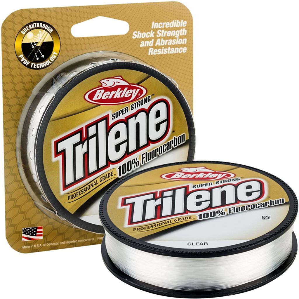 Trilene professional fluorocarbon fishing lines