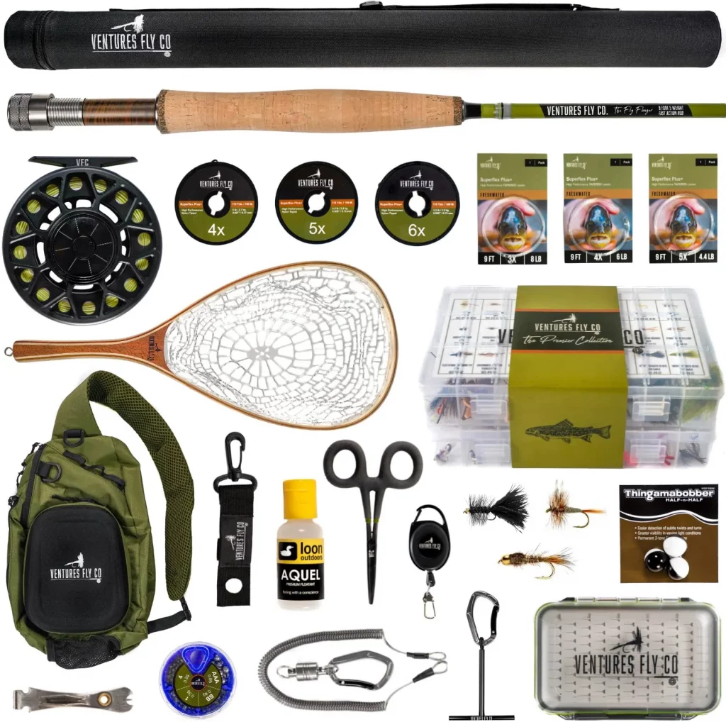 setup of fly rod for intermediate fishers