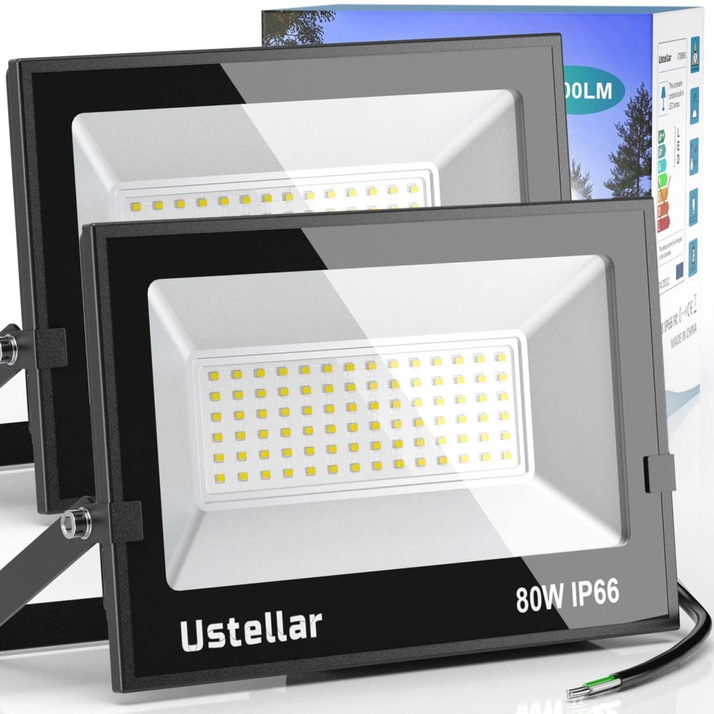 Ustellar 80W LED Flood Light