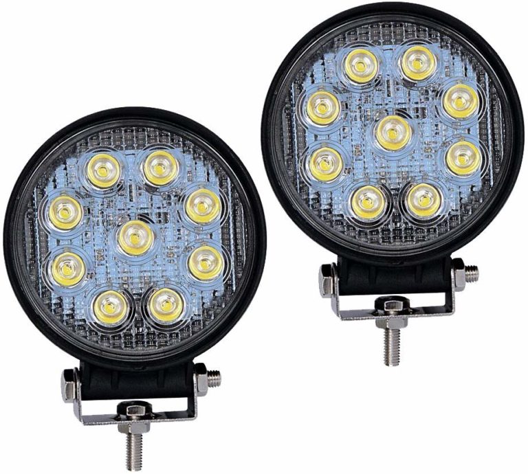 YITAMOTOR 27W Round LED Light Pods